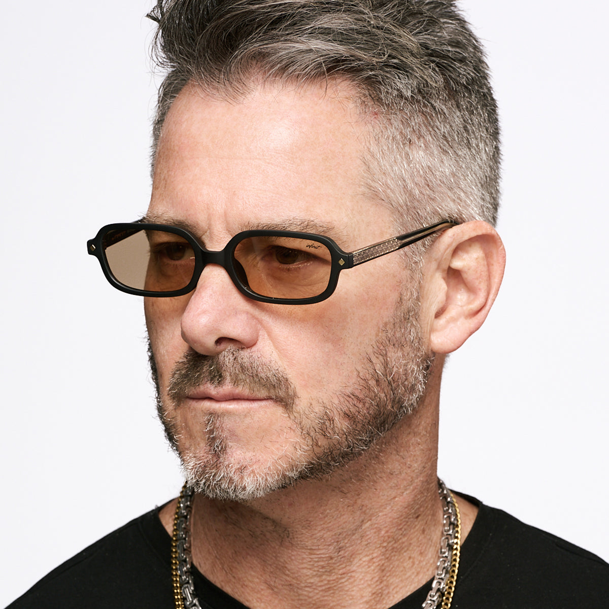 Karl Negro Mate Lente Tostado - Men's style - INFINIT Eyewear