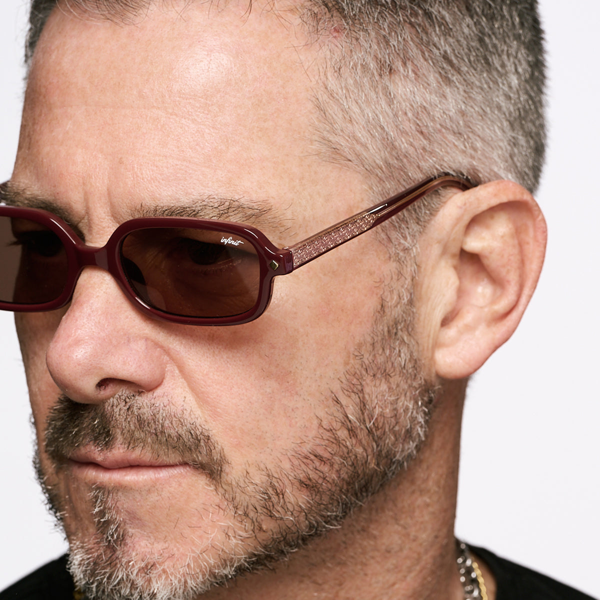 Karl - Burgundy - Brown Lens