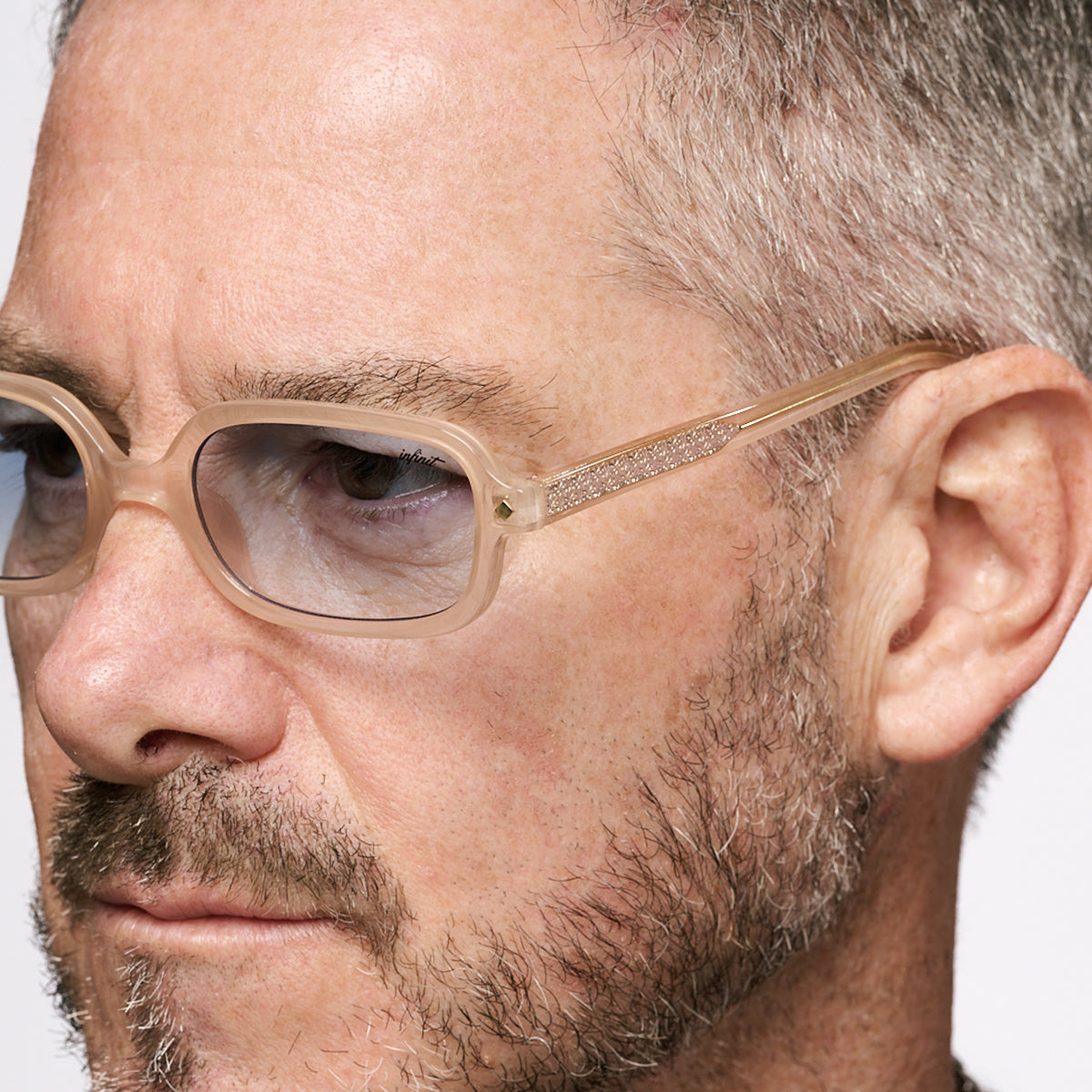 Karl Milky Blue Gradient Lens - Men's style - INFINIT Eyewear