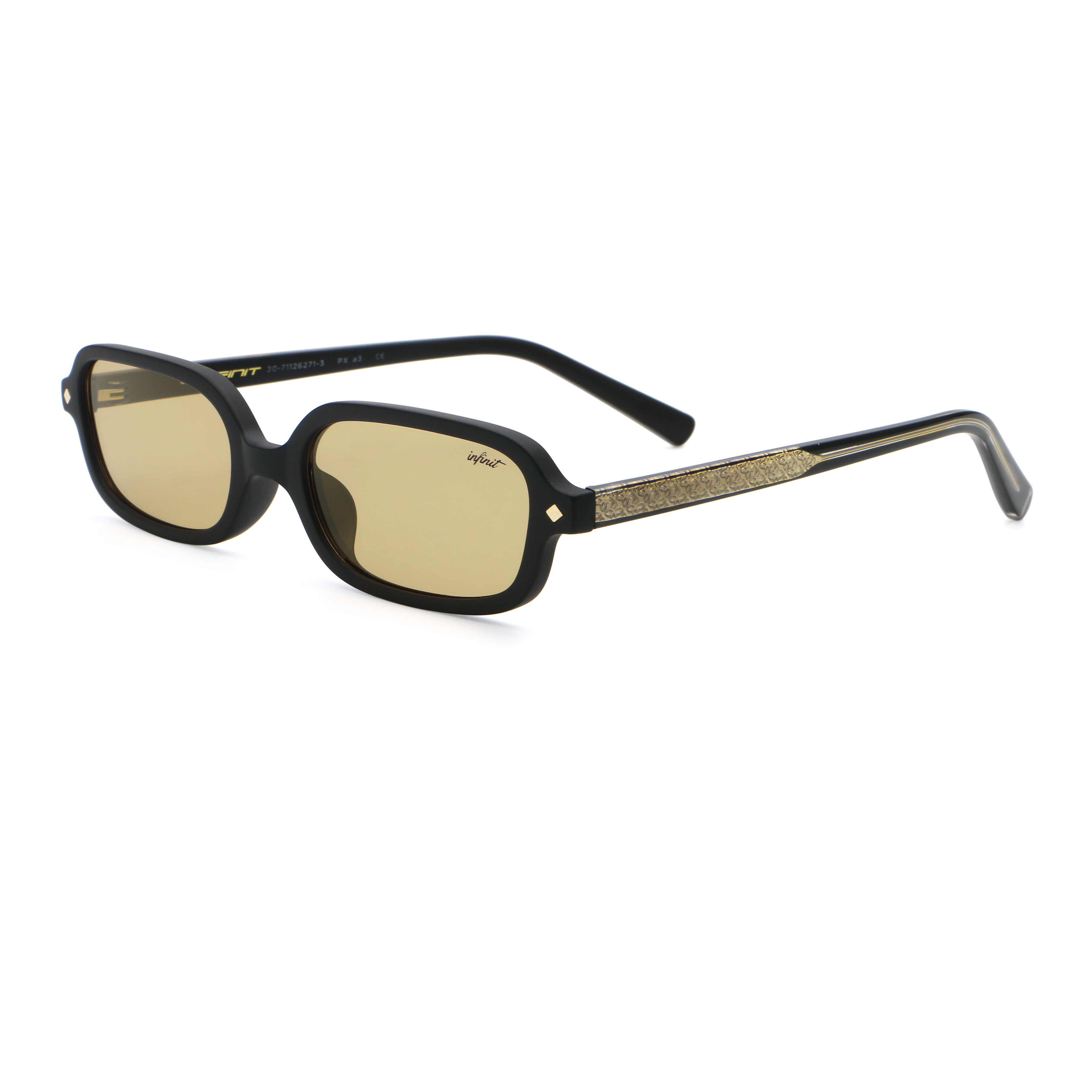 Karl Negro Mate Lente Tostado - View 8 - INFINIT Eyewear