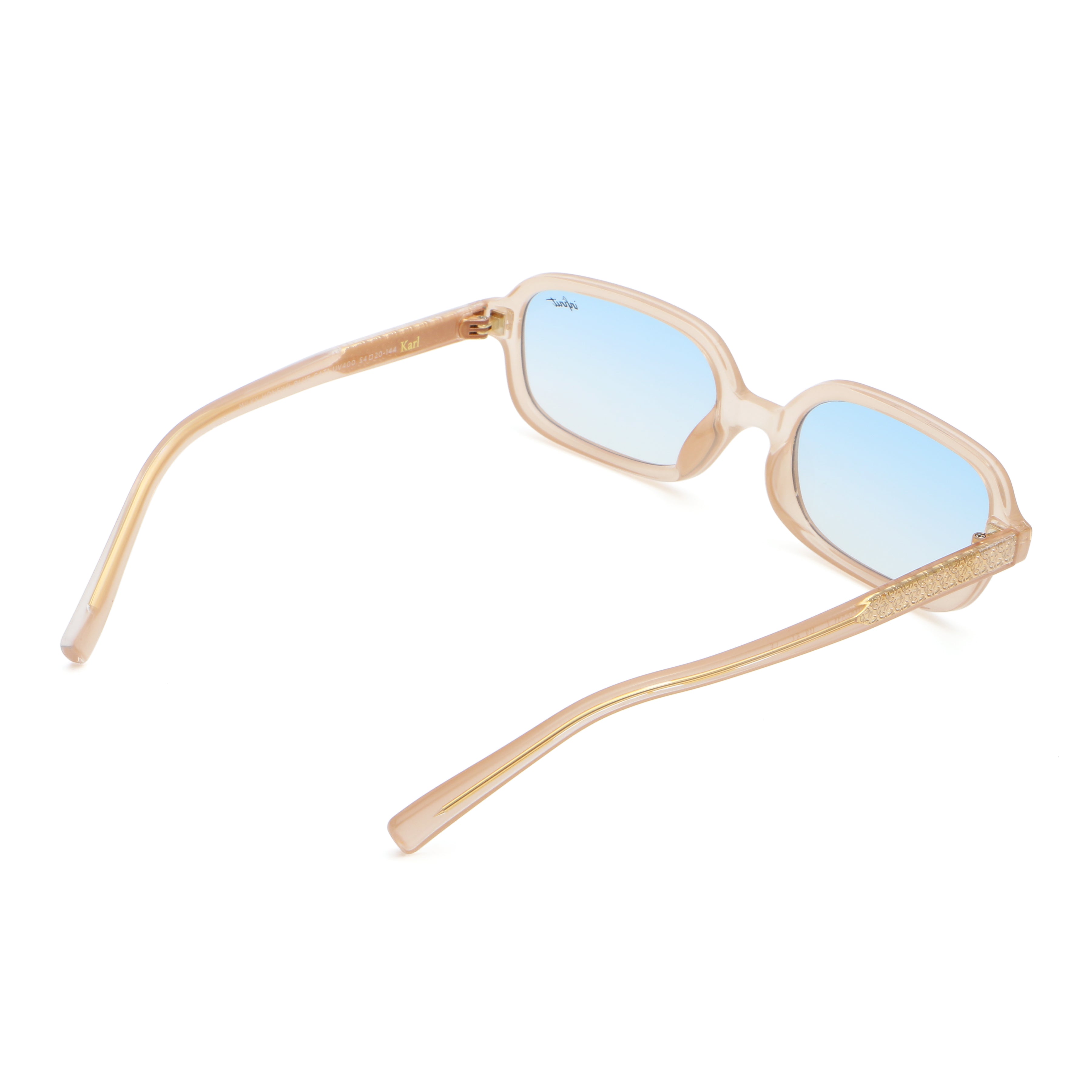 Karl Milky Blue Gradient Lens - View 13 - INFINIT Eyewear