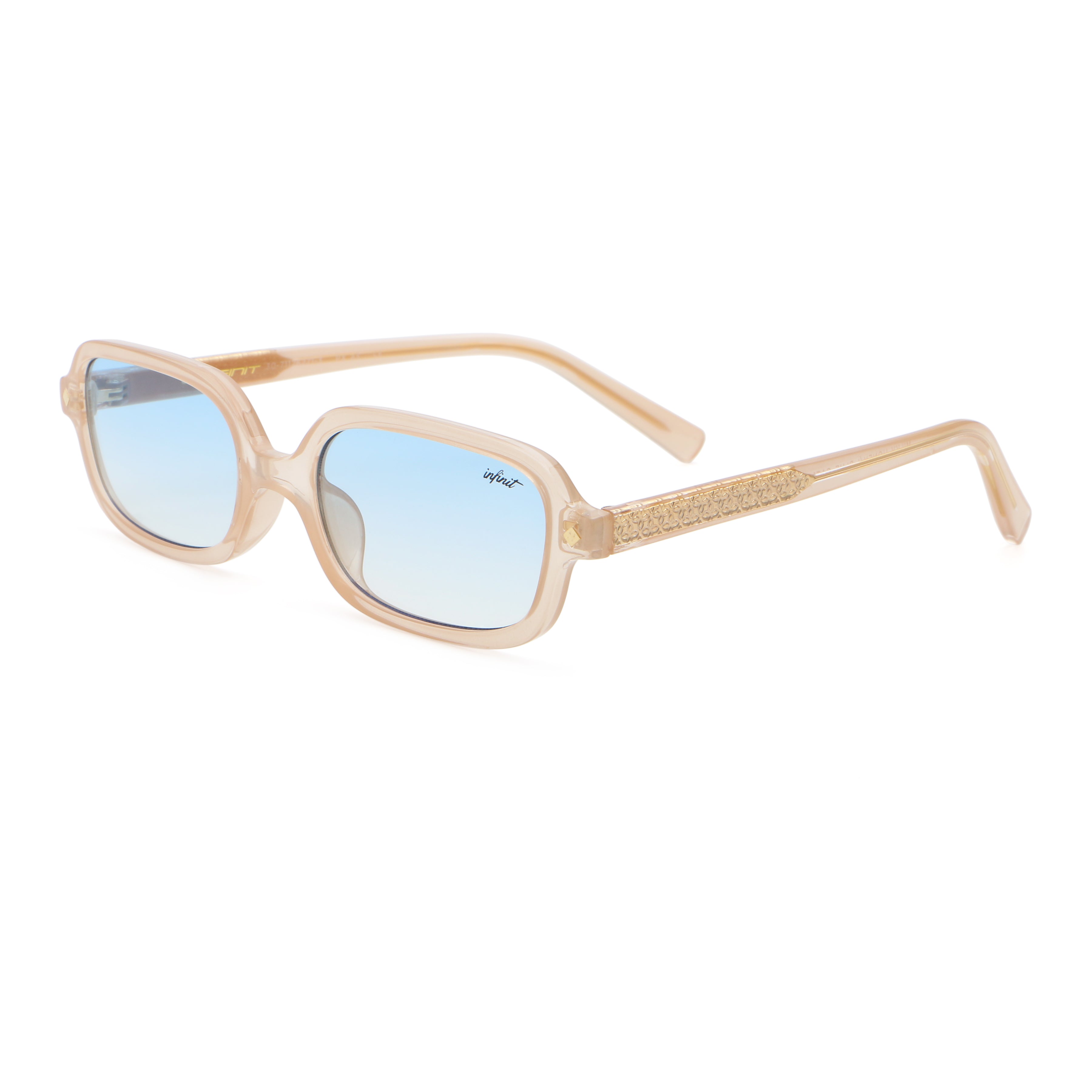 Karl Milky Blue Gradient Lens - View 11 - INFINIT Eyewear