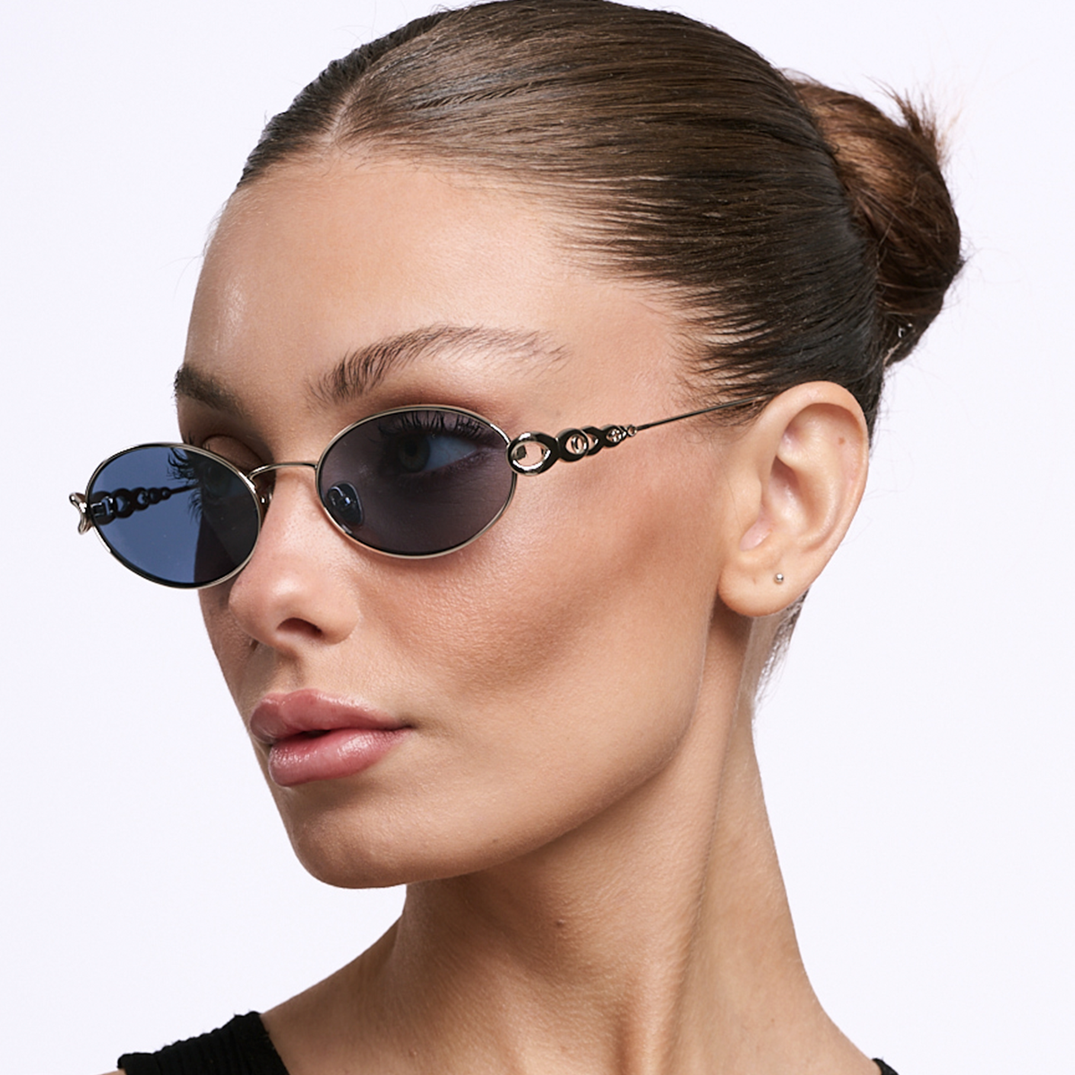 Namib - Silver - Blue Lens