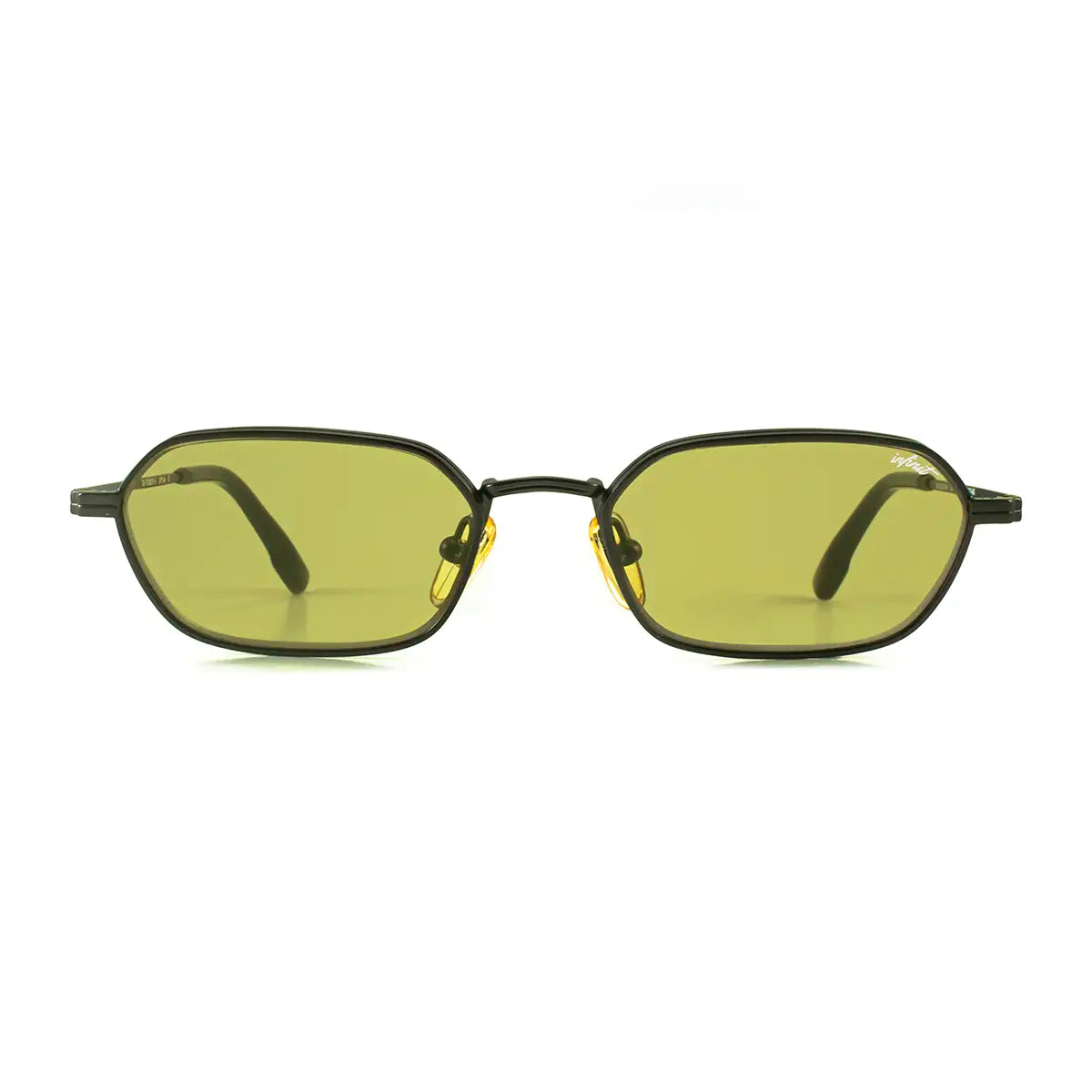 Naoki - Grey - Green Lens