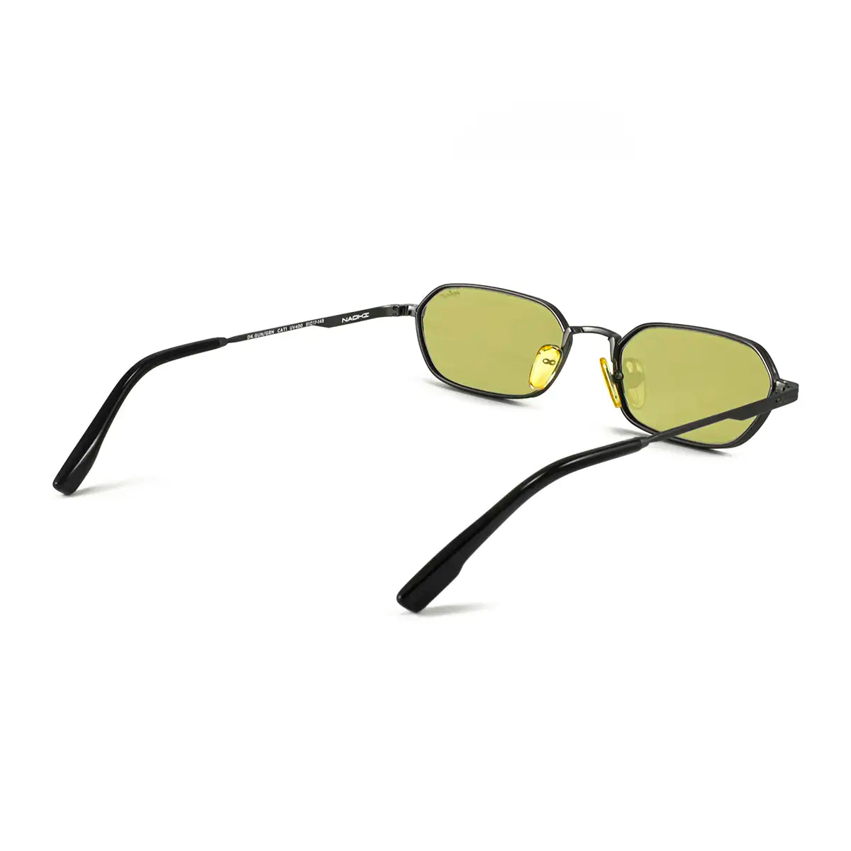 Naoki - Grey - Green Lens