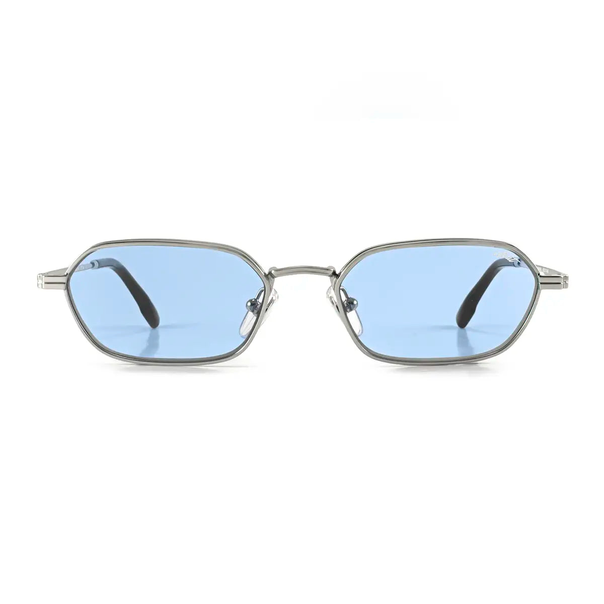 Naoki - Silver Light - Blue Lens