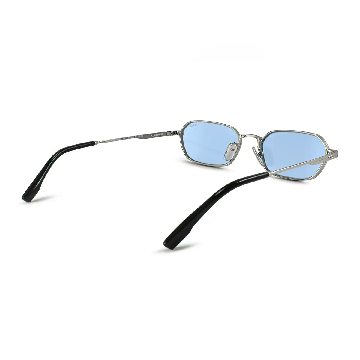 Naoki - Silver Light - Blue Lens
