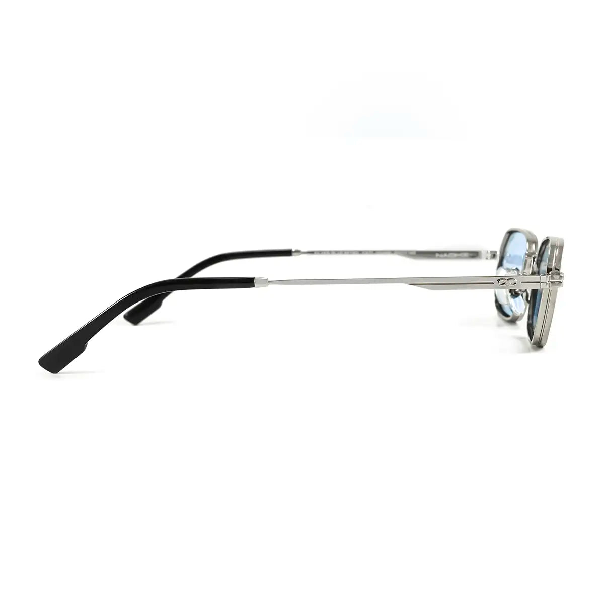 Naoki - Silver Light - Blue Lens