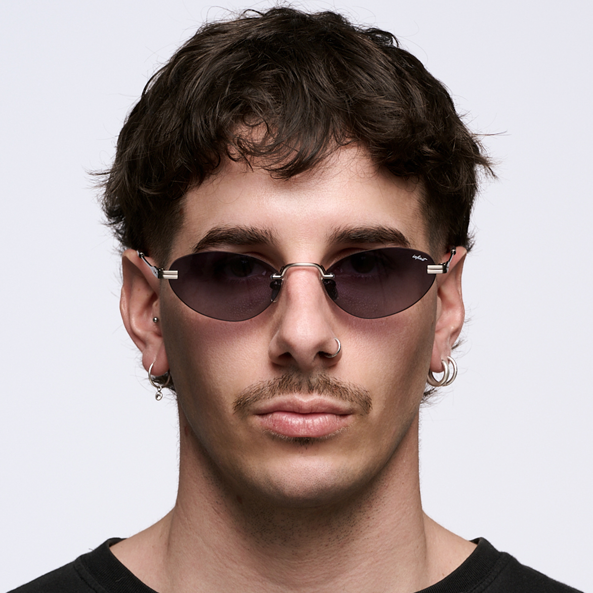 Ordos - Black Grey Gradient Lens