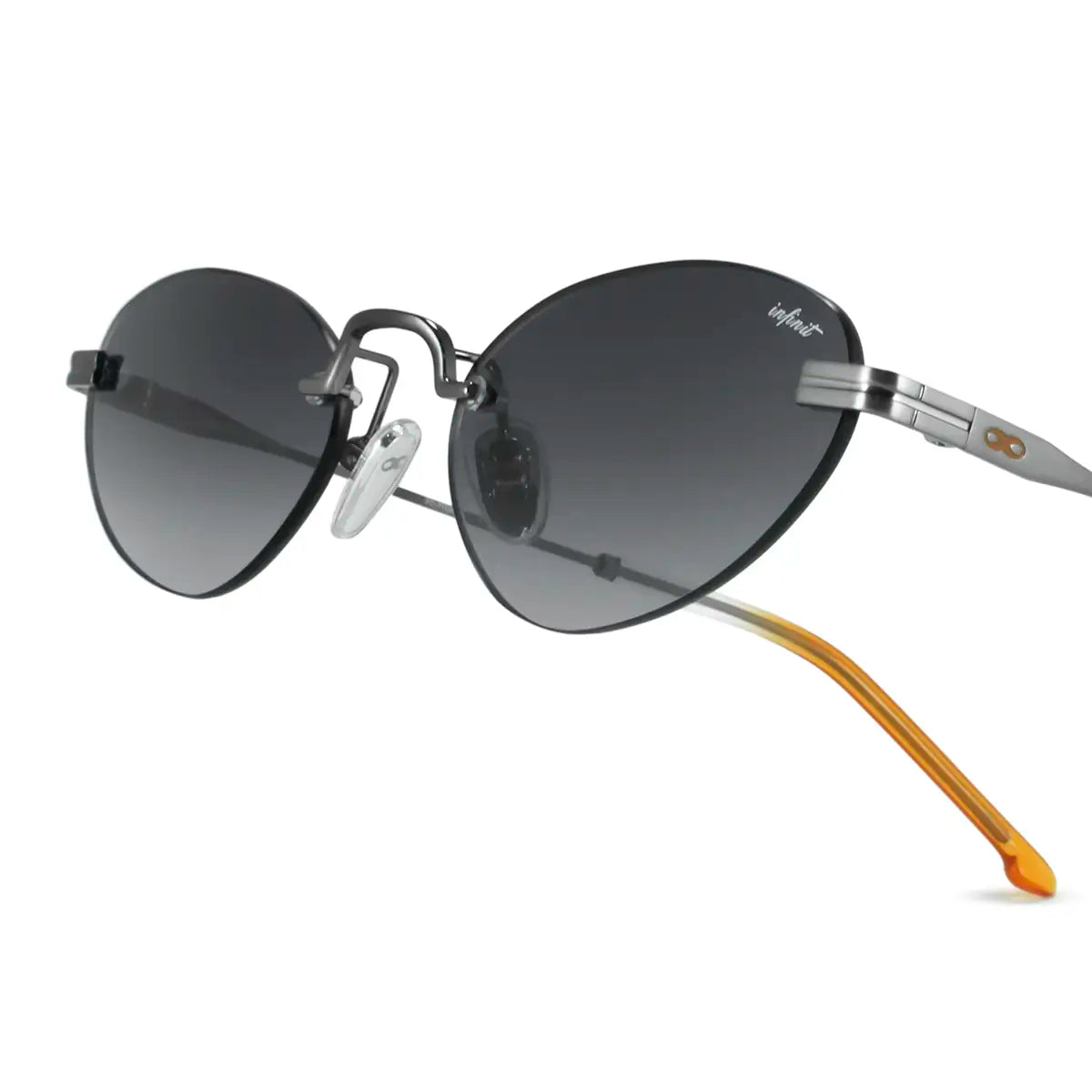 Ordos - Black Grey Gradient Lens