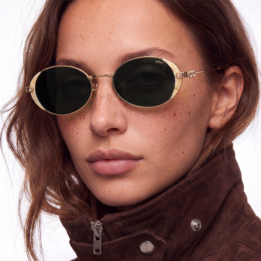 Ouro Gold Green Lens