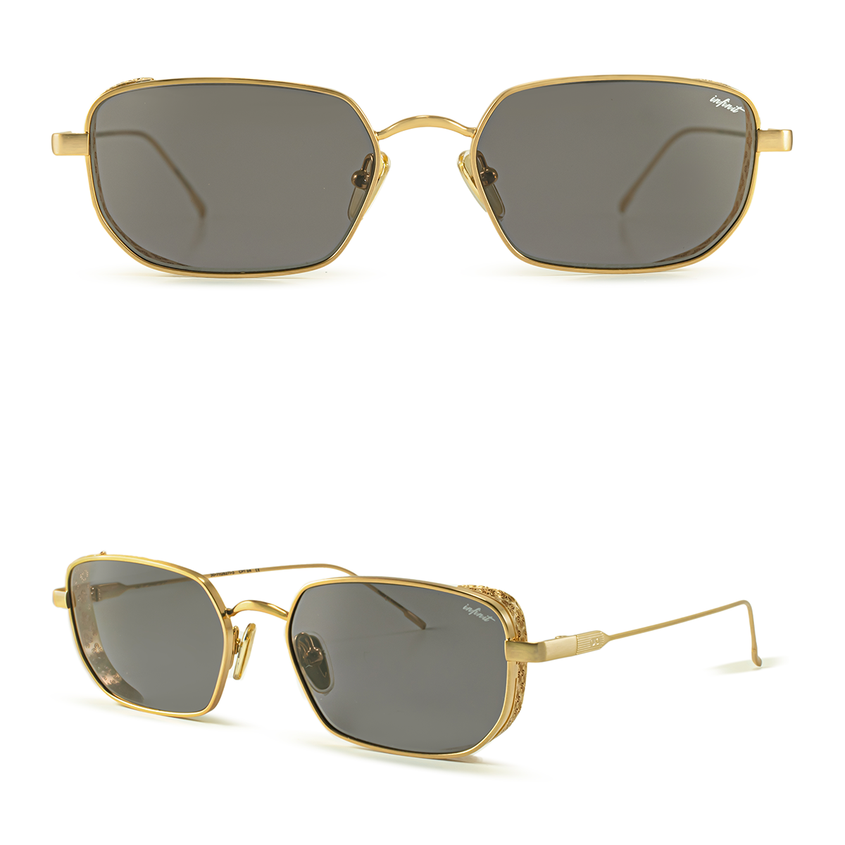 Palmyra - Gold - Grey Lens