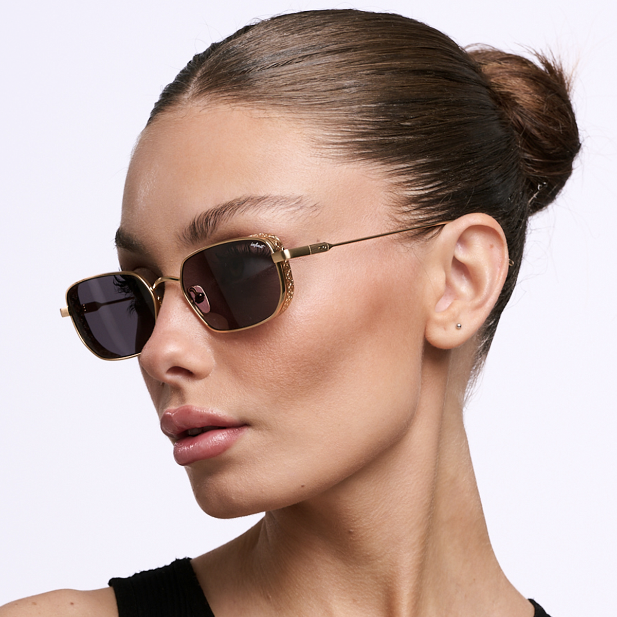 Palmyra - Gold - Grey Lens