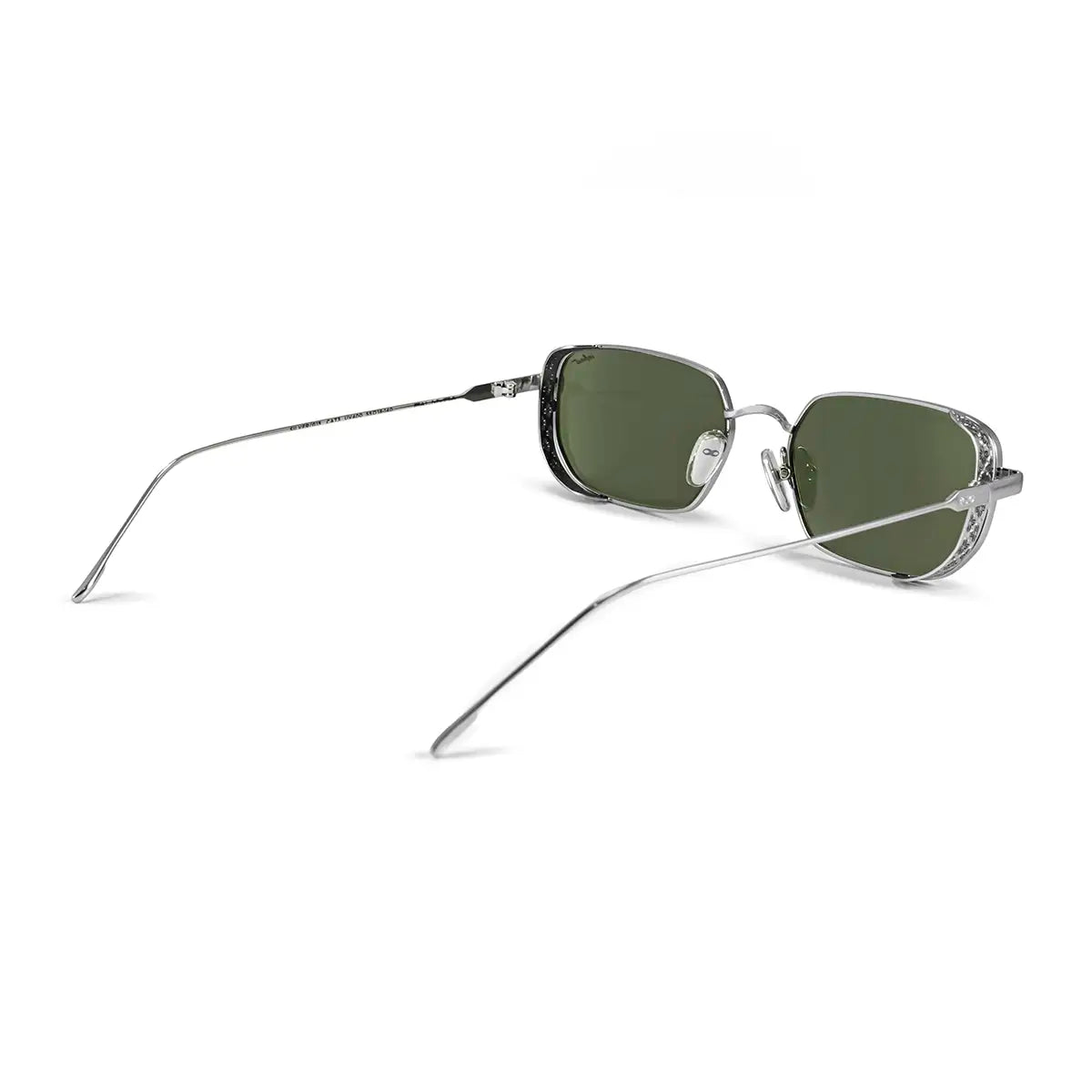 Palmyra - Silver - Green Lens