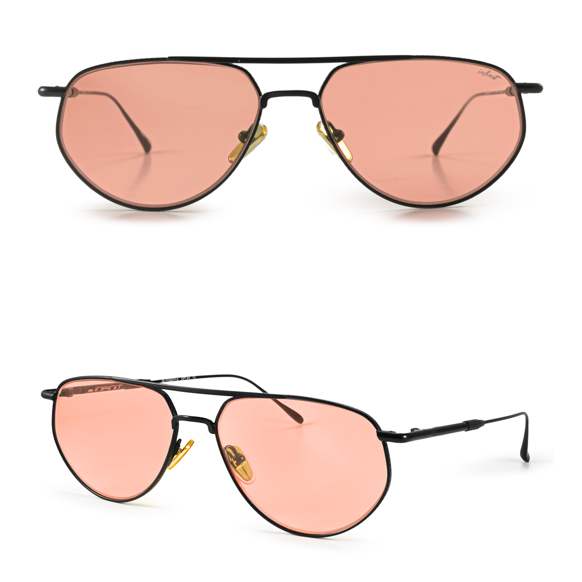 Petra - Black - Coral Lens