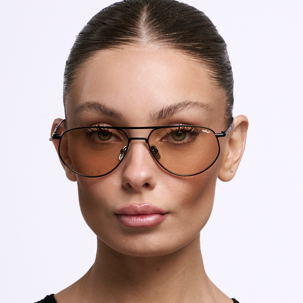 Petra - Black - Toasted Lens