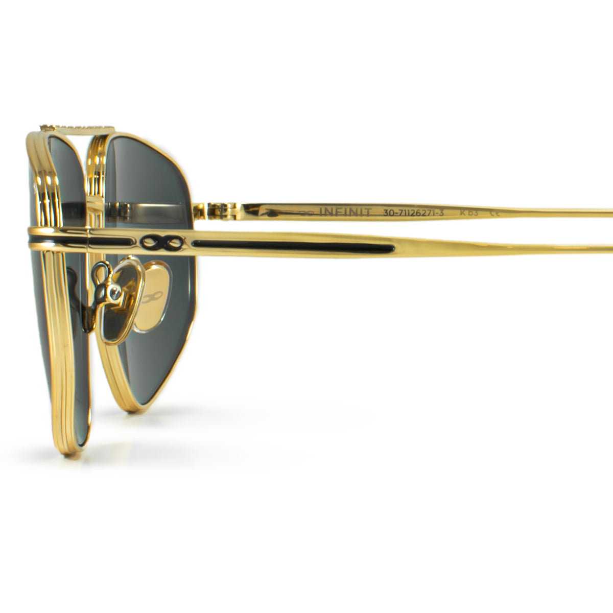 Pierre - Gold - Gray Lens