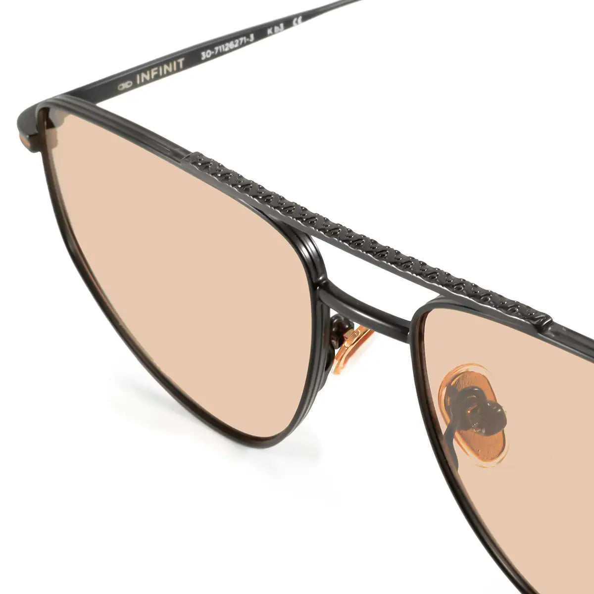 Pierre - BM - Toasted Lens - Detail view - INFINIT Eyewear