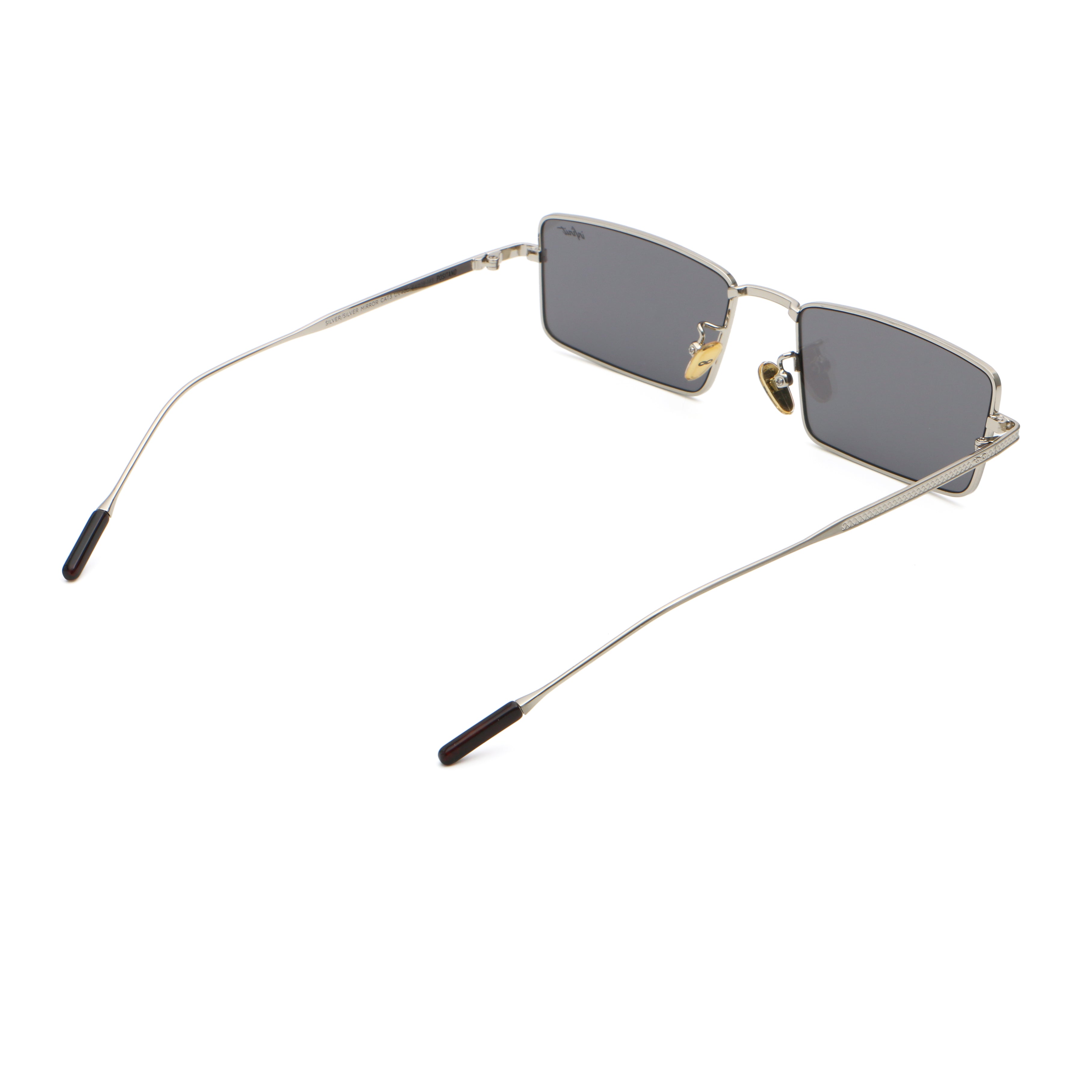 Positano - Silver - Mirrored Lens