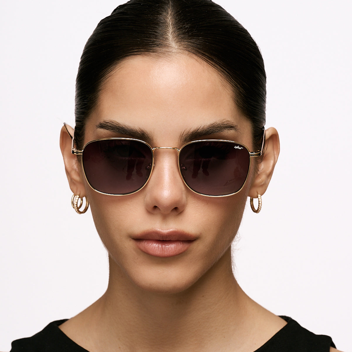 Secchia - Gold - Degraded Gray Lens