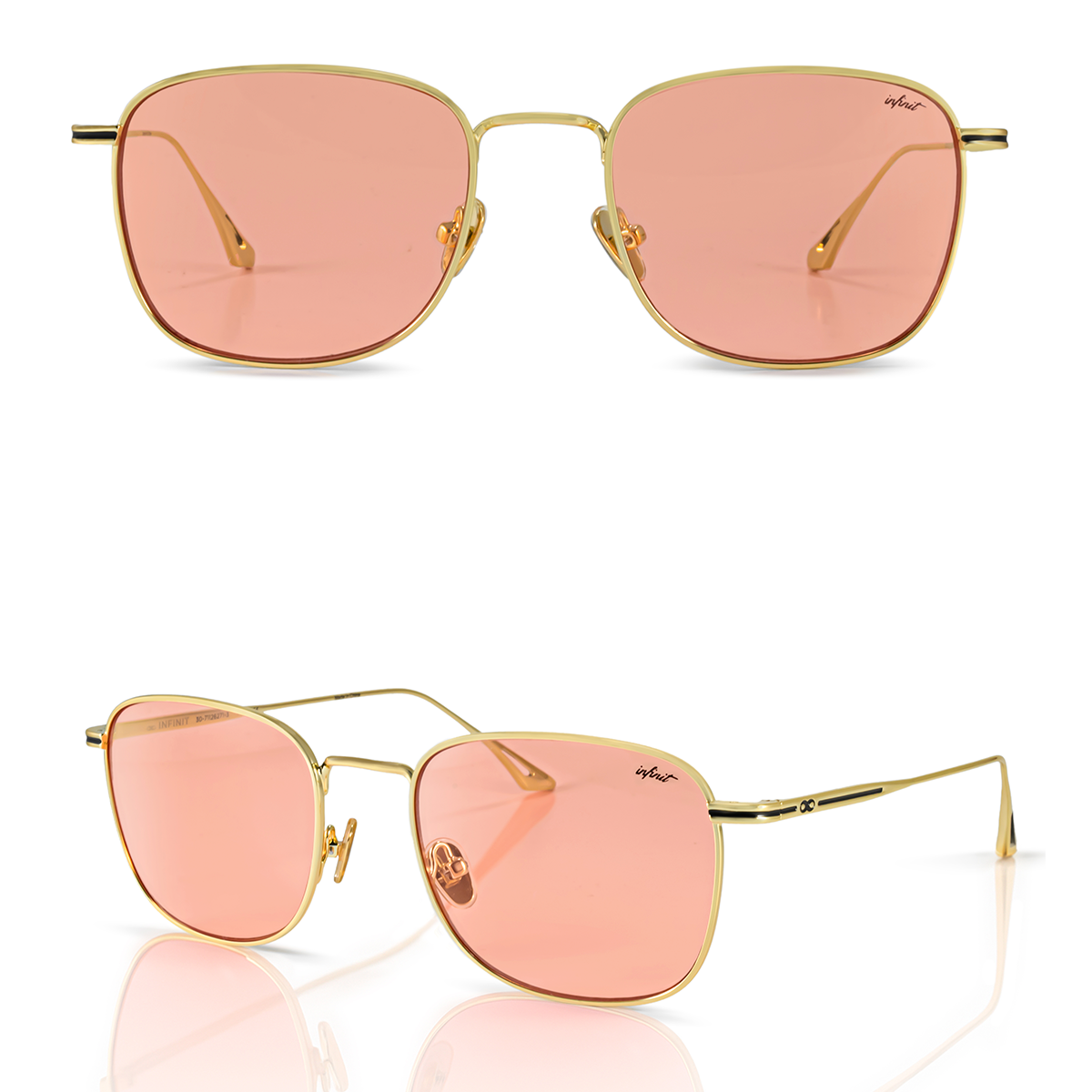 Secchia - Gold - Coral Lens