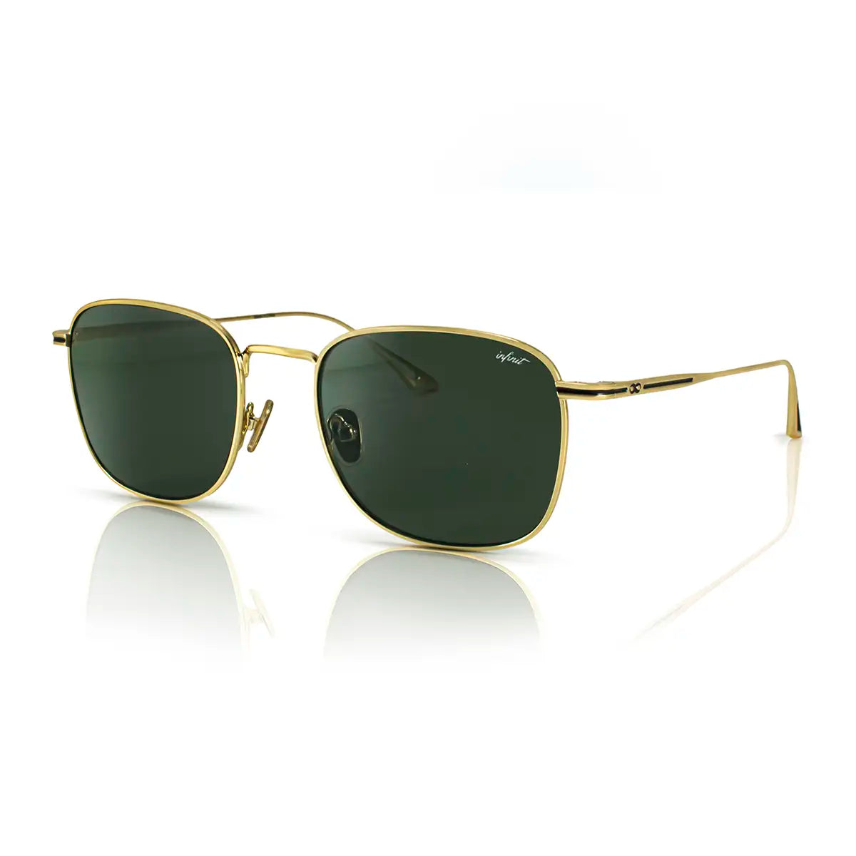 Secchia - Gold - Green Lens