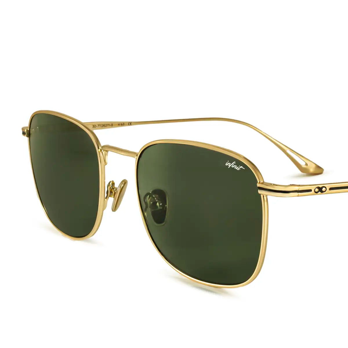 Secchia - Gold - Green Lens