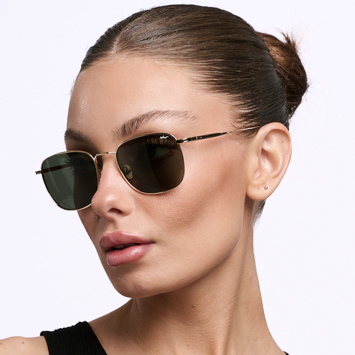 Secchia - Gold - Green Lens