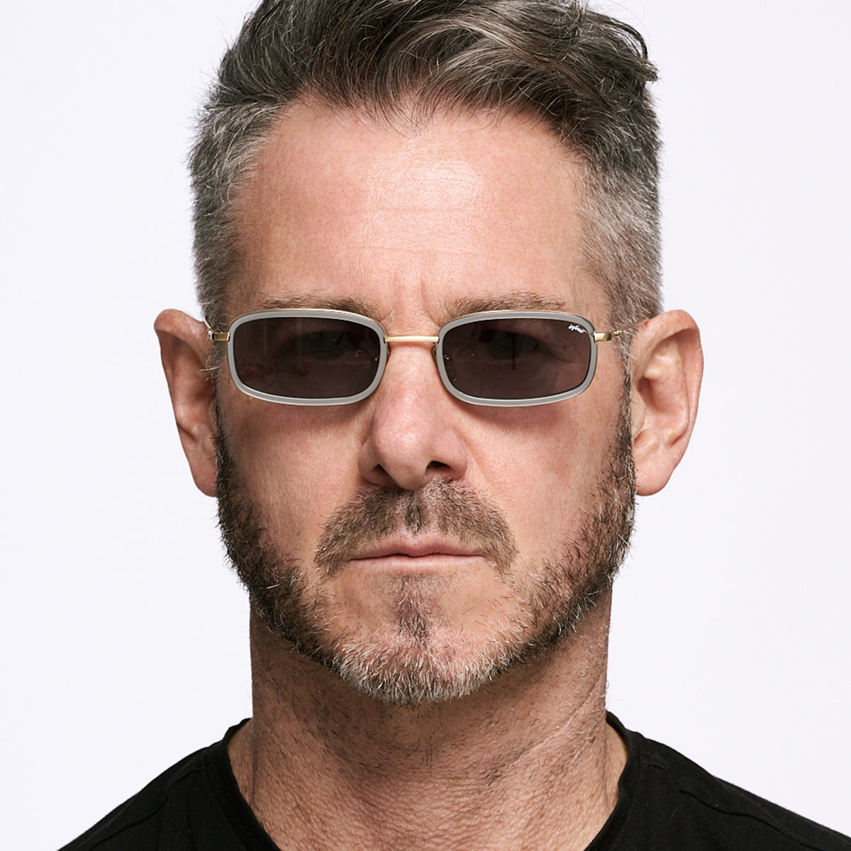 Tyler - Pearl Grey - Grey Lens