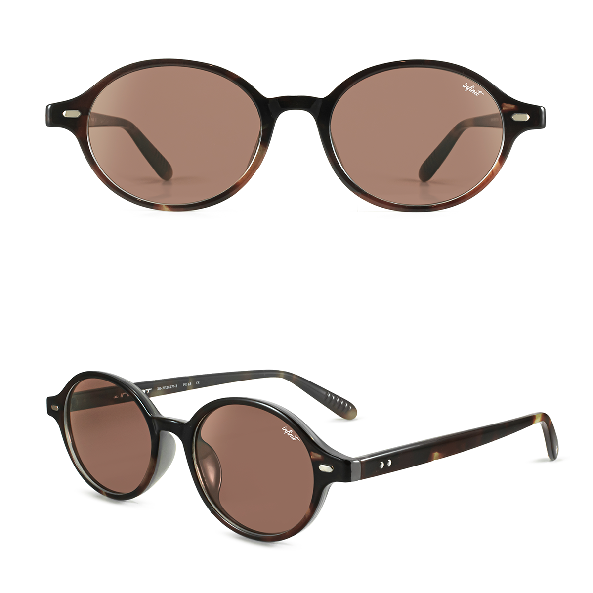 Vizu - Habano Green - Degraded Gray Lens