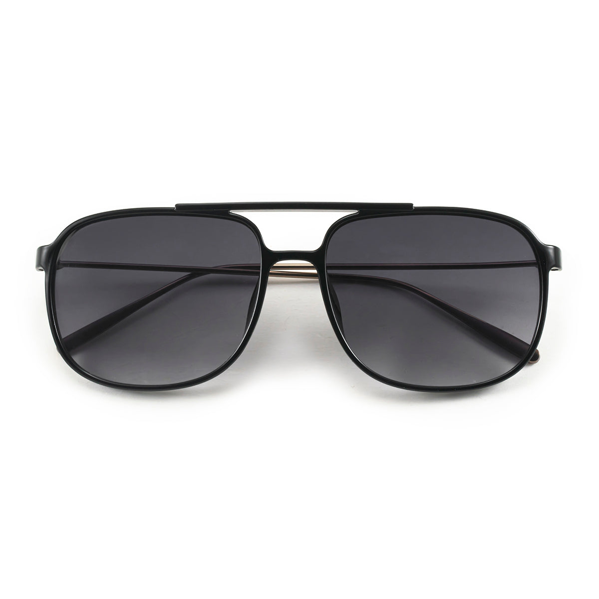 Caravan - Metal Black Shiny - Grey Gradient Lens