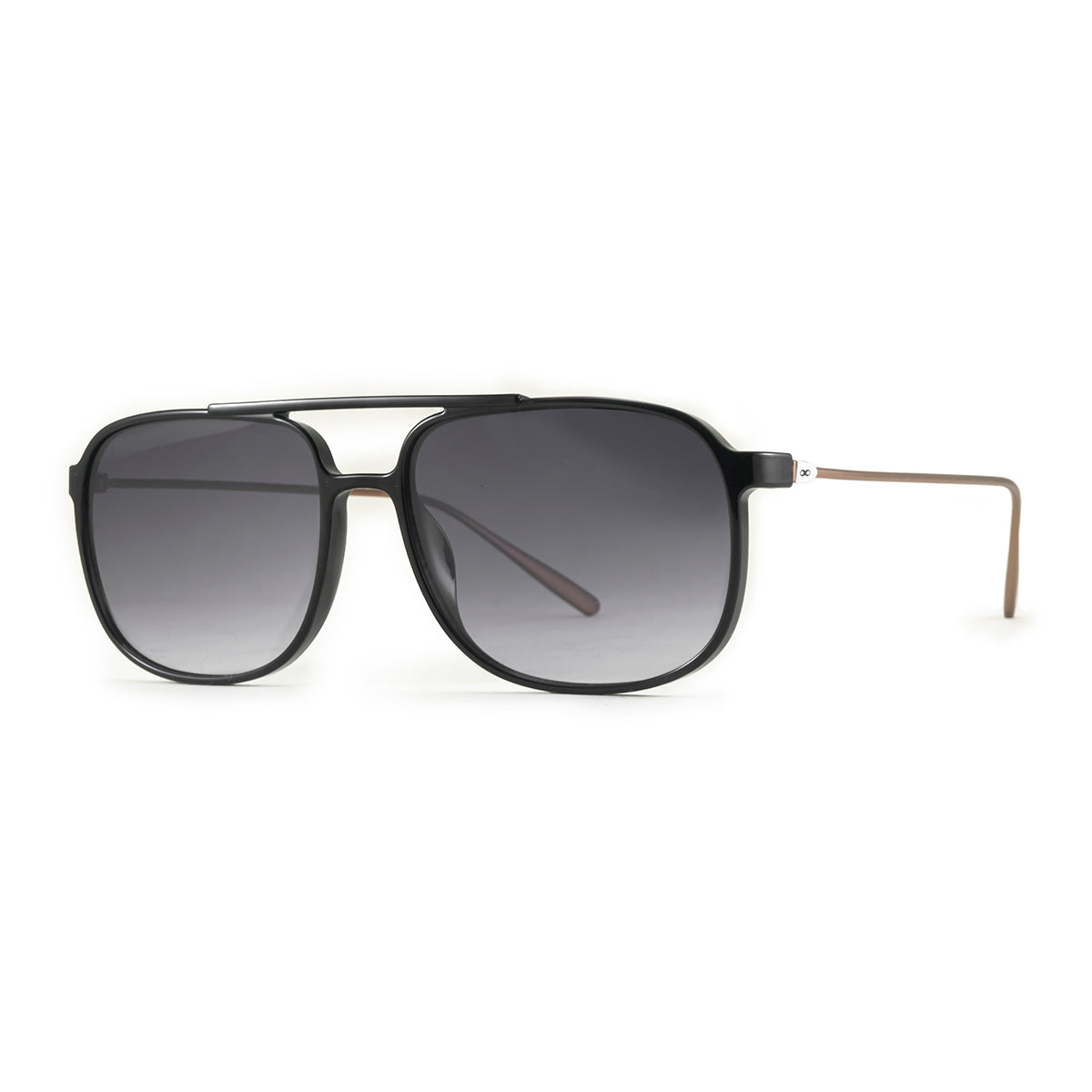 Caravan - Metal Black Shiny - Grey Gradient Lens