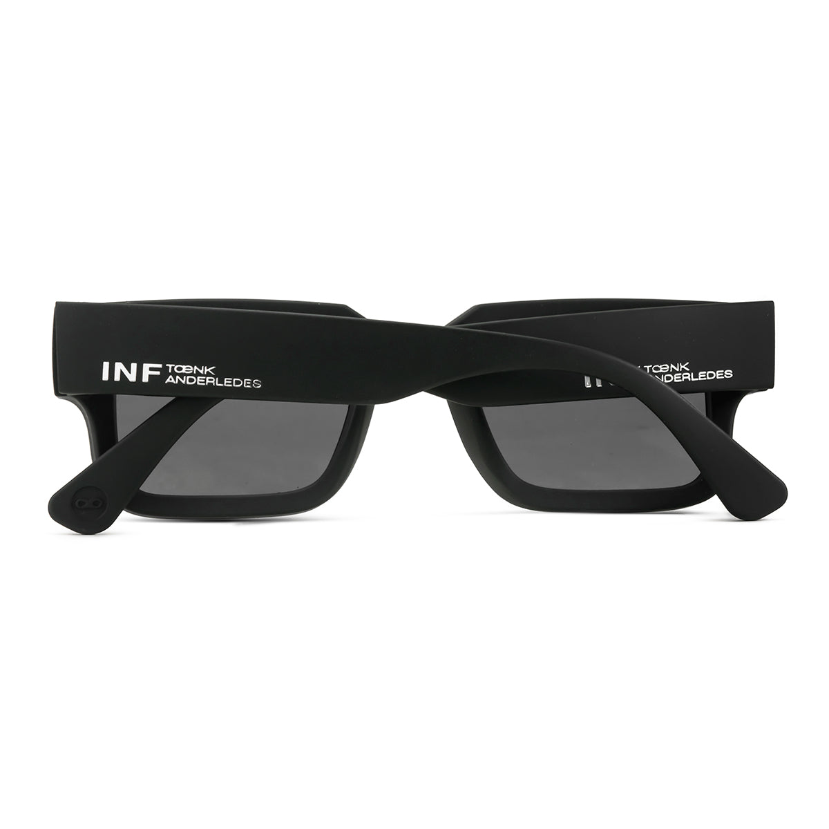Exclamation Sunglasses - Black Matt - Grey Polarized Lens
