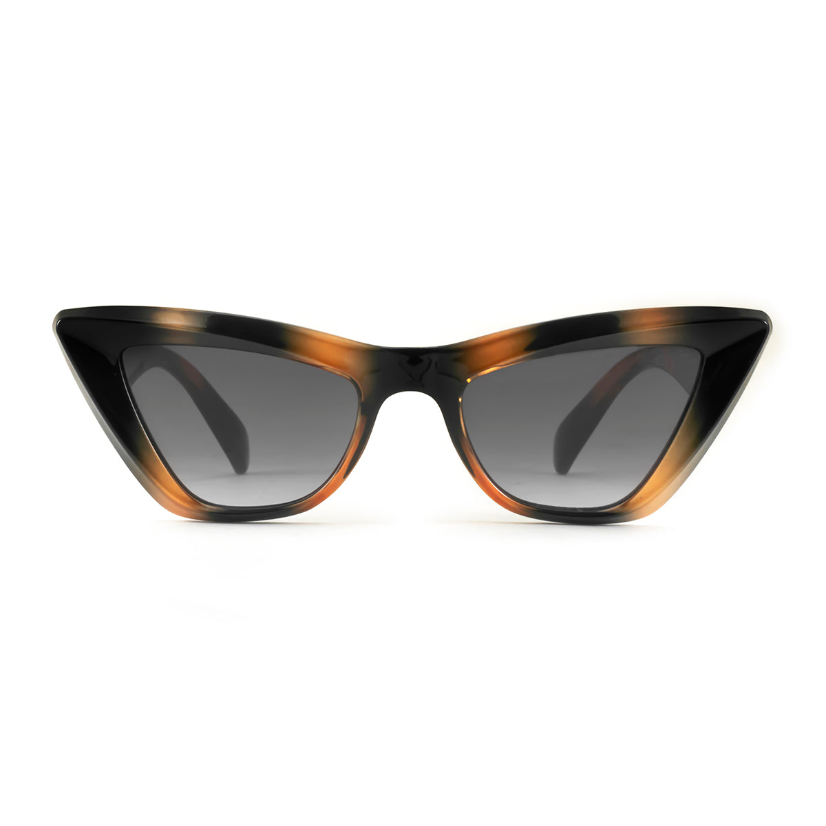 Linz - Tortoise - Grey Gradient Lens