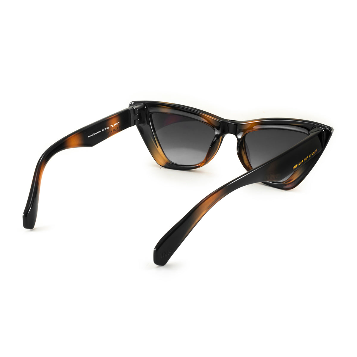 Linz - Tortoise - Grey Gradient Lens