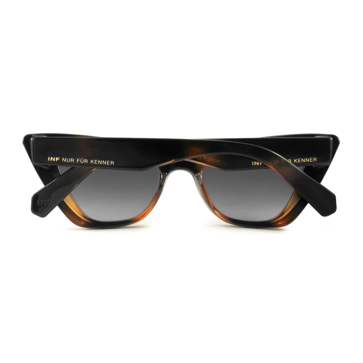 Linz - Tortoise - Grey Gradient Lens