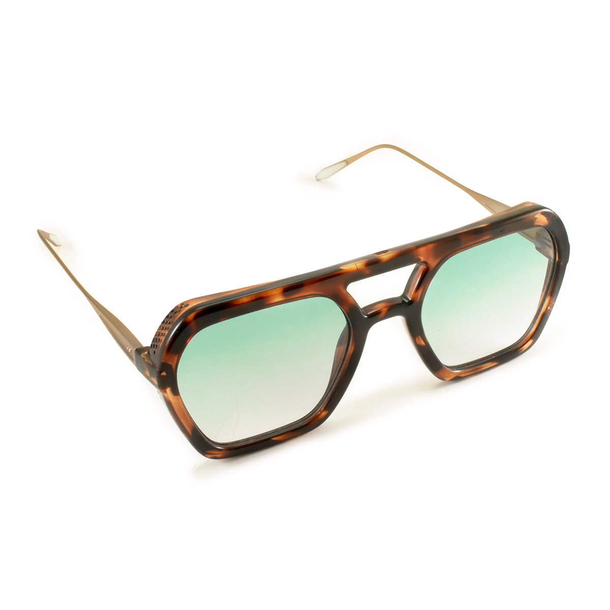 Tortoise sunglasses 2024 green lens