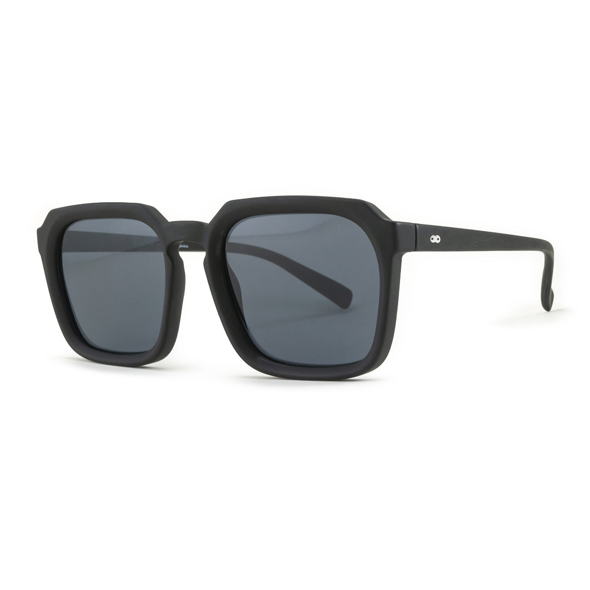 Monaco - Black Matt - Grey Polarized Lens