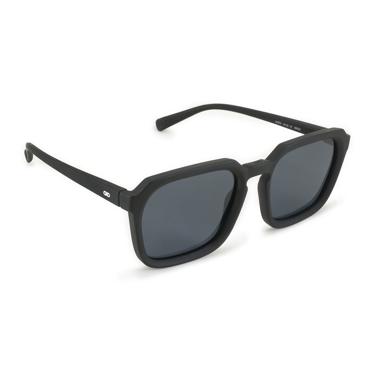 Monaco - Black Matt - Grey Polarized Lens