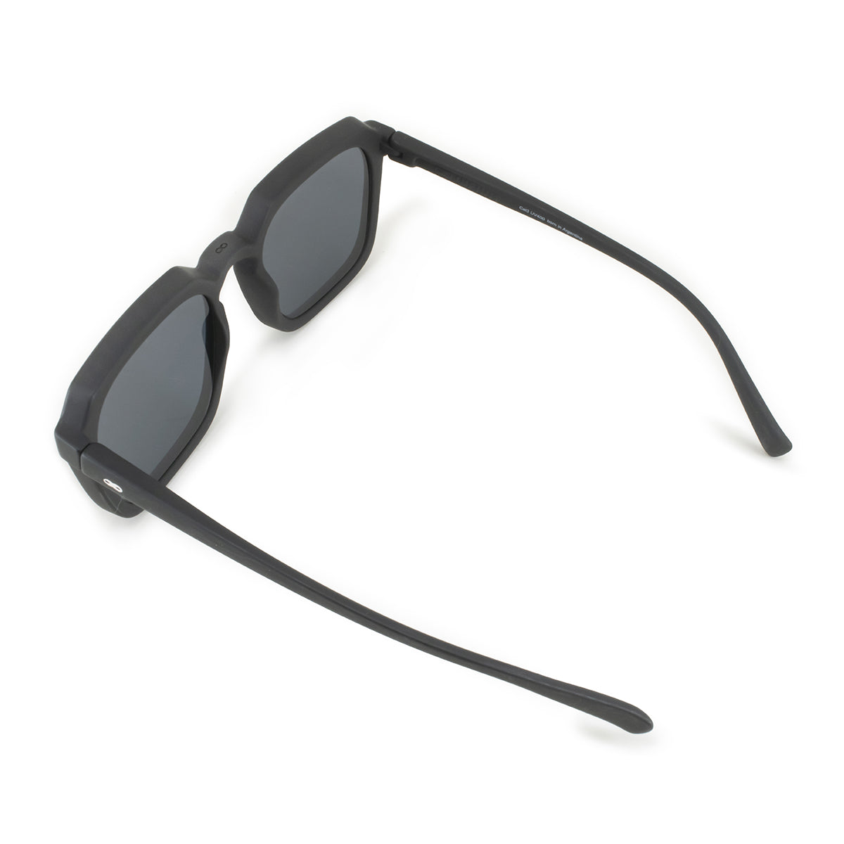 Monaco - Black Matt - Grey Polarized Lens