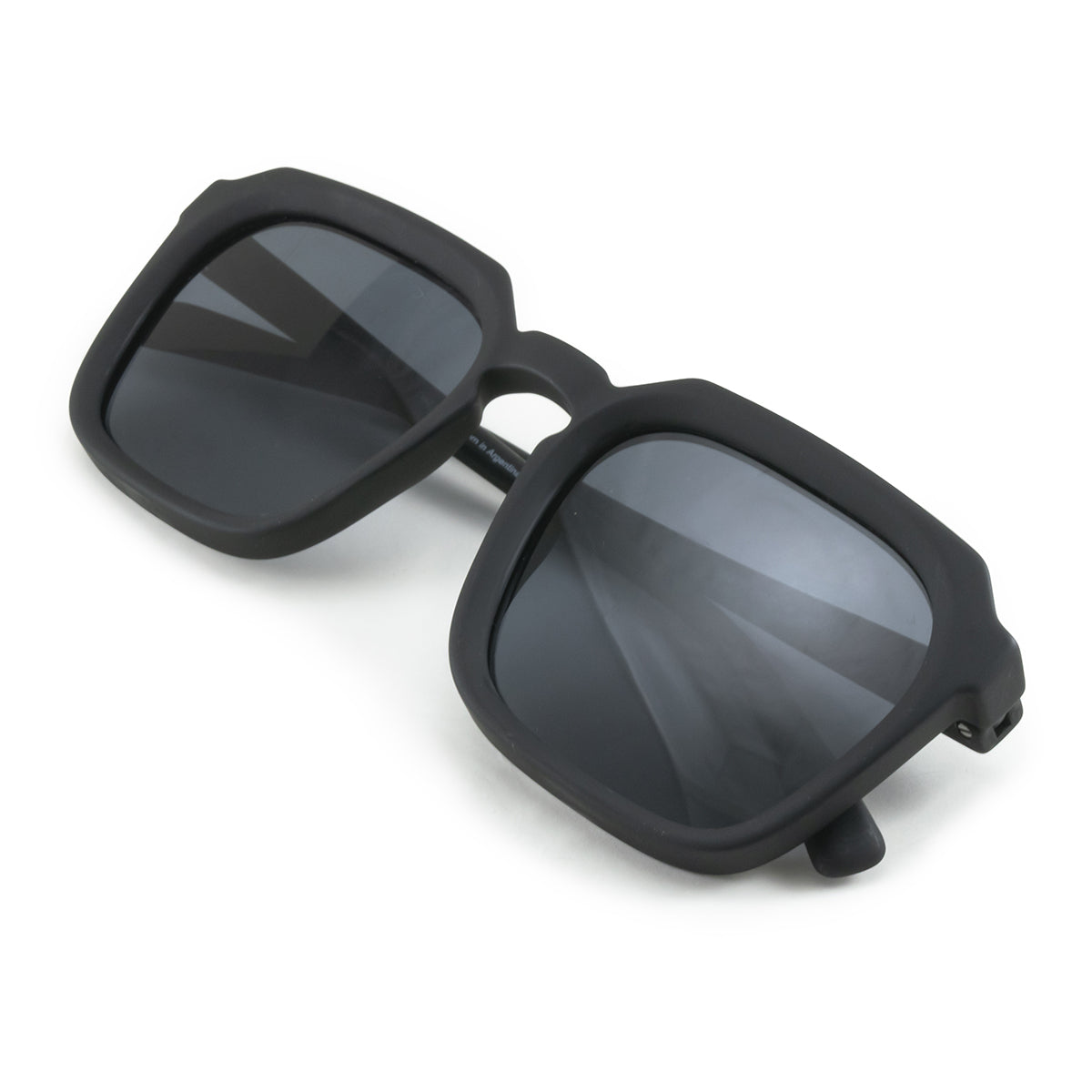 Monaco - Black Matt - Grey Polarized Lens