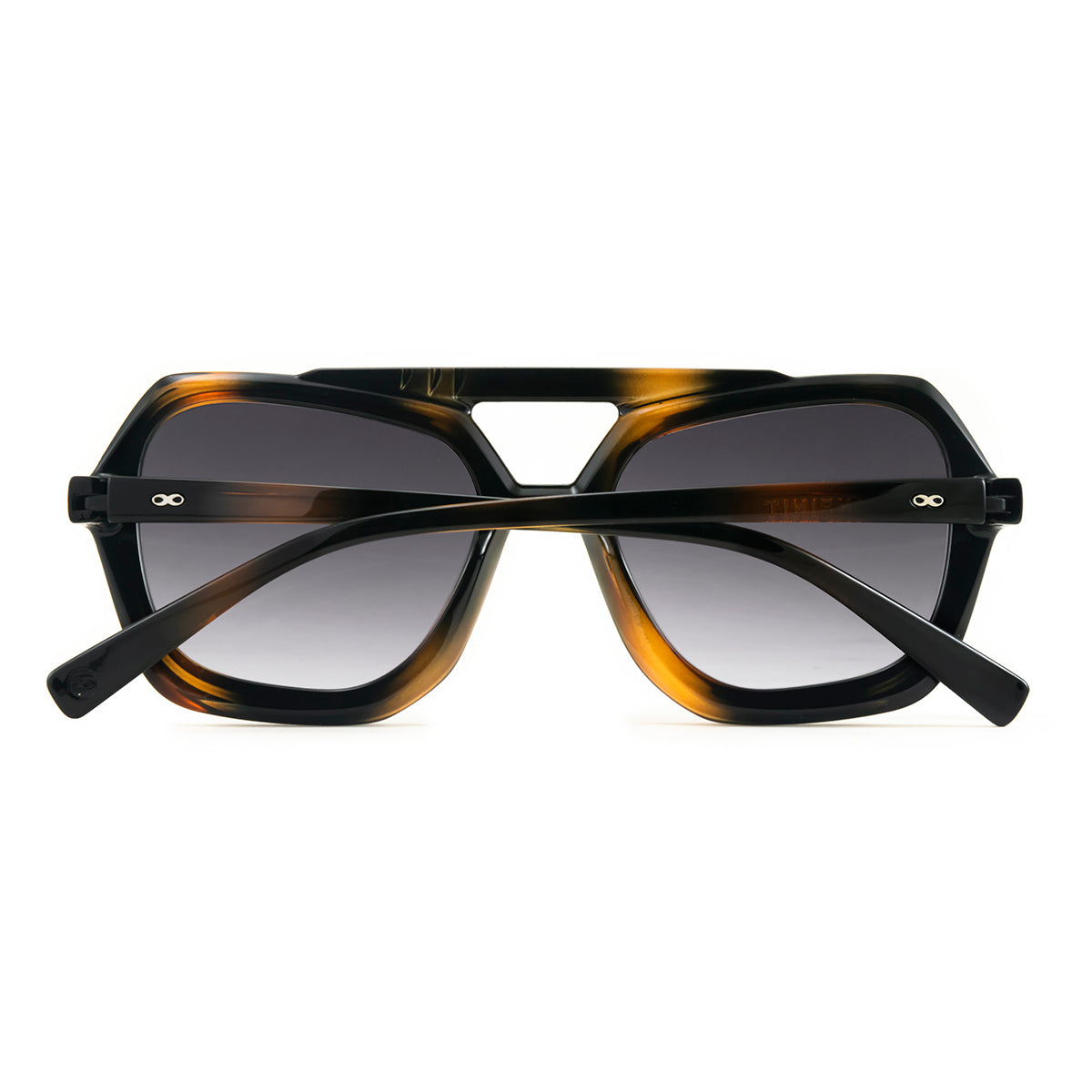 Tiger - Tortoise - Grey Gradient Lens