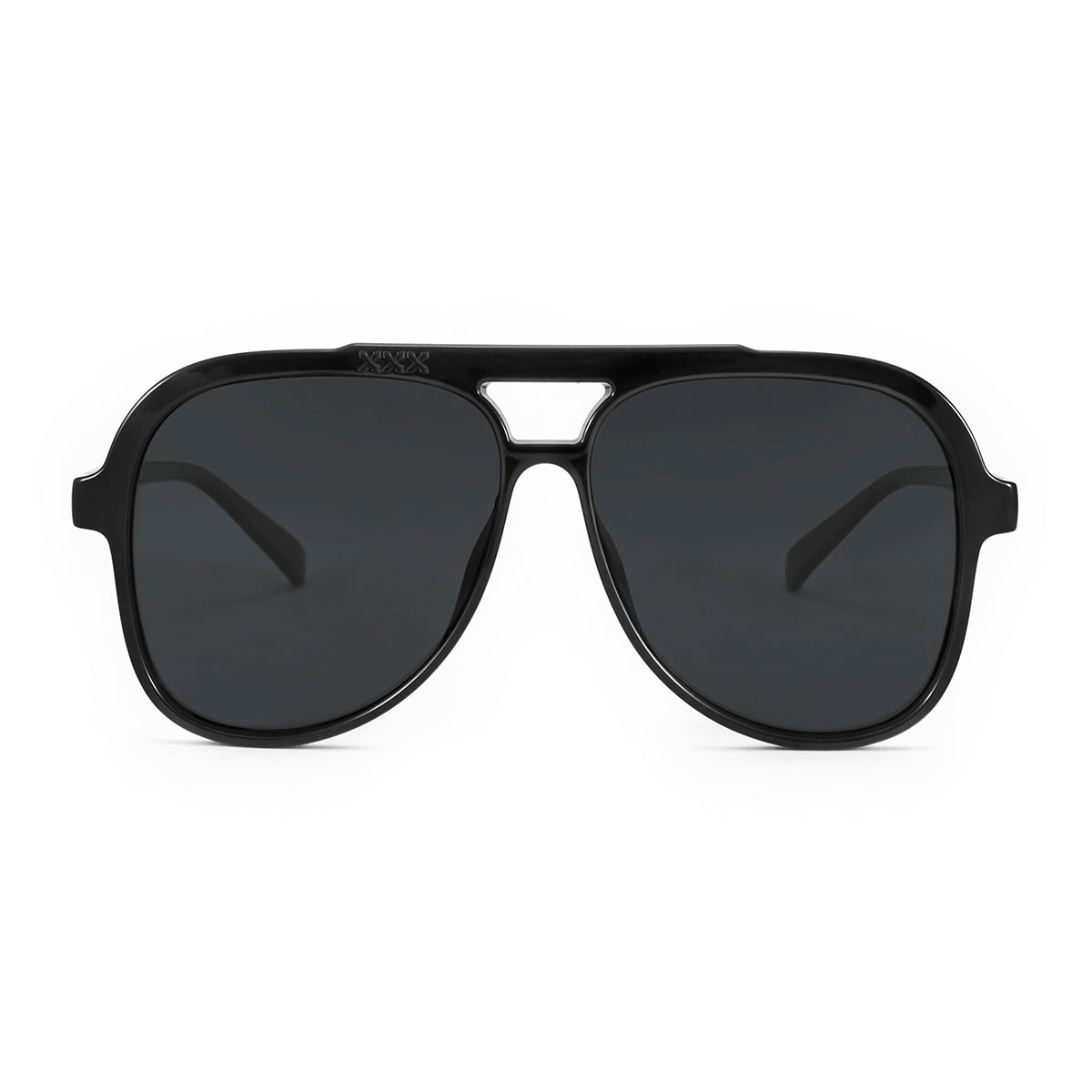 Triple XXX - Black Shiny - Grey Polarized Lens